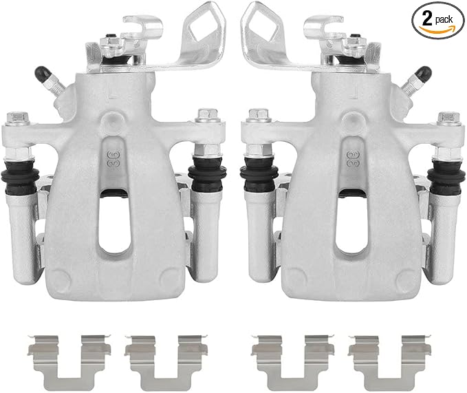 SCITOO 19B3319 19B3318 Disc Brake Calipers Assembly with Bracket Fit For Mini Cooper 2007 2008 2009 2010 2011 2012 2013 2014 2015