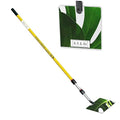 Inspection Mirror - Telescoping Heavy Duty, Lightweight & Durable, 4 ft - 12 ft Pole, 6 x 6 inch Acrylic Mirror