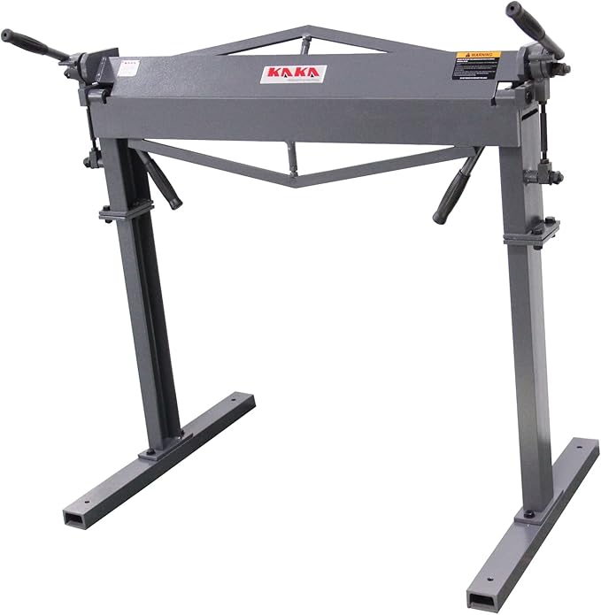 KAKA INDUSTRIAL Sheet Metal Brake, 36-Inch Metal Brake Bender, 20-Gauge Mild Steel Capacity, 0-120 Degrees Adjustable Bending Brake, Heavy-Duty Siding Brake MB-36