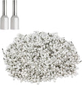 XHF 1000 PCS AWG 22/0.5mm² Wire Ferrules Insulated Copper Crimp Connectors, Crimp Pin Cord End Terminals White