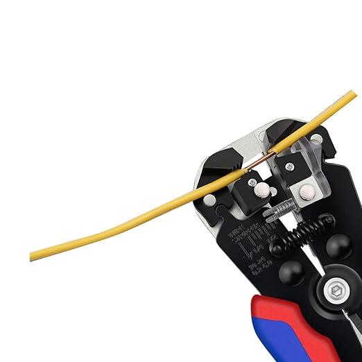 Ferrule Crimping and stripperring Tool Kit, Contain One AWG 23-7 (0.25-10mm²) Self-Adjustable Ratchet Wire Crimping Tool, Suitable for AWG10-24(0.2-6mm²) Wire Stripper and 1900PCS Wire Terminals