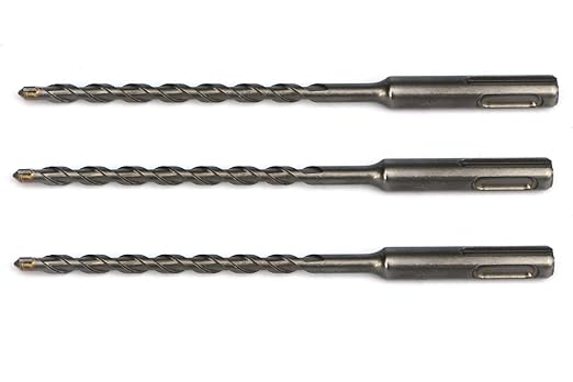 3PCS, 1/2" x 6", SDS Plus, Hammer Drill Bits, Rotary Hammer Drill Bits