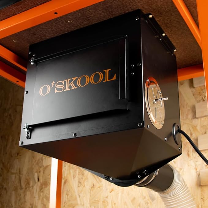 O'SKOOL Dust Collection Box with Router Table Dust Collection Kit