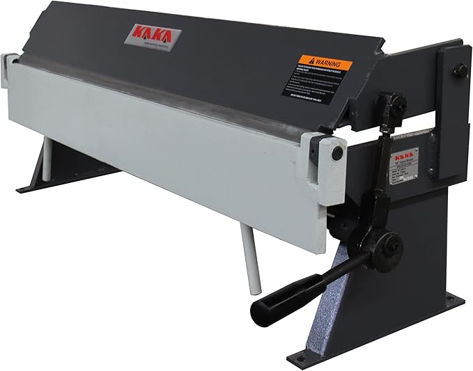 KAKA INDUSTRIAL Sheet Metal Brake, 36-Inch Metal Brake Bender, 20-Gauge Mild Steel Capacity, Heavy-Duty Precision Bending Brake, 0-135 Degree Adjustable Siding Brake W-3620