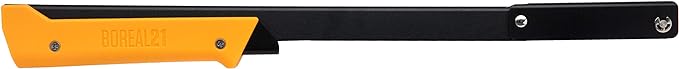 AGAWA - BOREAL21 Tripper KIT - 21 inch Folding Bow Saw, Rugged Cordura Sheath, Additional Aggressive Blade (Black Frame - Yellow Handle)