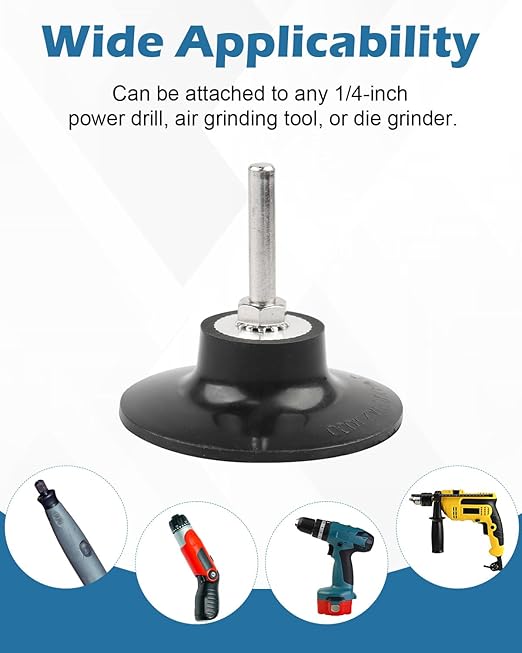 3" 80 Grit Die Grinder Sanding Disc, 30 Pack Abrasive Wheels & Discs Aluminum Oxide Coated Cut Grinding Disc Set, for Surface Preparation/Conditioning.