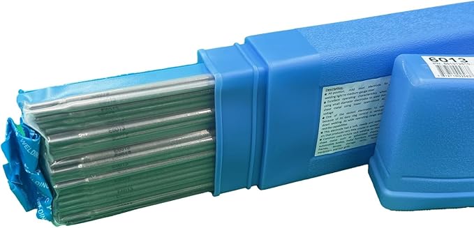6013 Welding Rod 5/32", E6013 Stick Welding Electrodes 5Lbs with Soft Steady Arc E6013 5/32" (5/32" 5 Pound Box) E6013-532-5