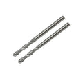 5/32" Solid Carbide Jobber Drill Bits with Straight Shank and 118° Point Angle, Made from Tungsten Carbide Material,2-Pieces