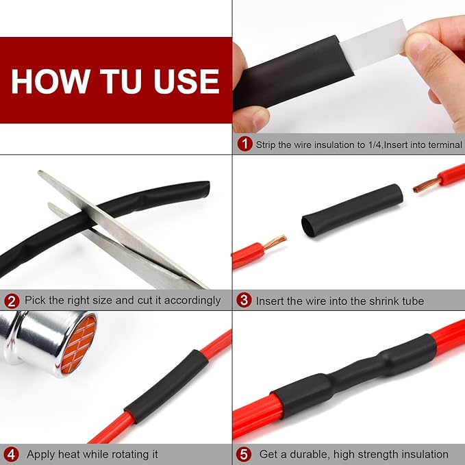 Chanzon 2:1 Ratio 45/64" (18mm) Heat Shrink Tubing 3.3Ft Roll (1M Total Length) Clear/Transparent Polyolefin Sleeving Wrap Shrinking 2 to 1 1pcs
