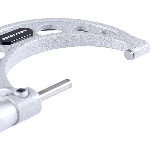Accusize Industrial Tools 2-3" x 0.0001" Ultra-Precision Outside Micrometer, EG00-0003