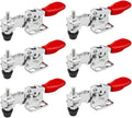 Push Pull Toggle Clamp Hand Tool 198Lbs Holding Capacity Antislip Horizontal Quick Release Heavy Duty Toggle Clamp Tool 6Pcs