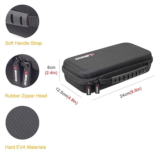RLSOCO Hard Case for Klein Tools CL390/CL120/CL220/CL110/CL310/CL330/CL380 Digital Clamp Meter