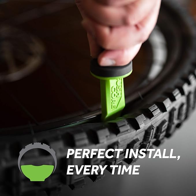 CushCore Bead Dropper - Bike Tire Lever, Makes Installing Tire Inserts Easier, Ergonomic Design, Strong & Durable Plastic, At-home Installation (Bead Dropper)