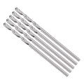 Drill Bit, 1.8mm Cutting Diameter, 4241 HSS 118° Cutting Angle Uncoated Bright Versatile Jobber Bits - (Applications: for Drilling Plastic Wood Soft Metal), 5-Pieces