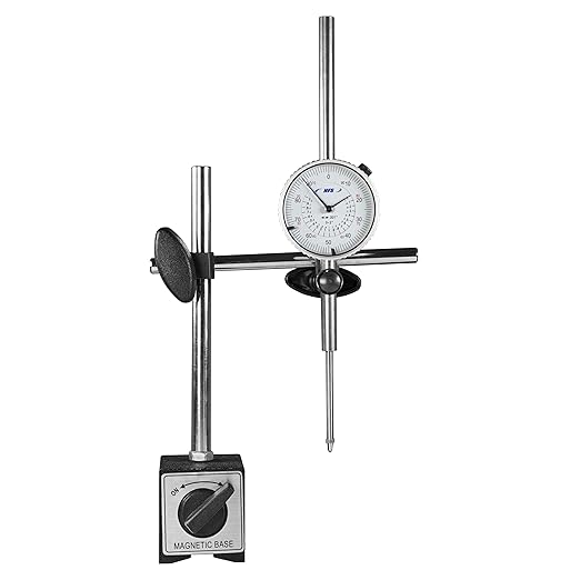 HFS(R) 0-2" Precision Travel Dial Indicator .001 Lathe; 2" Measuring Range; 0.001" Graduation Interval