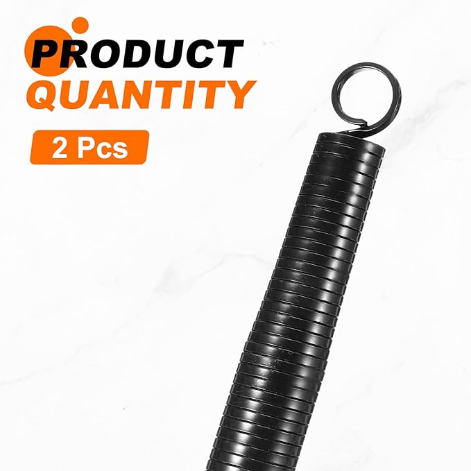 HARFINGTON 2pcs PVC Spring Tube Bender 26.8mm OD 450mm Long B Type Conduit Pipe Bender Bending Spring for Pipe Bending Devices in Home Hydropower, Black