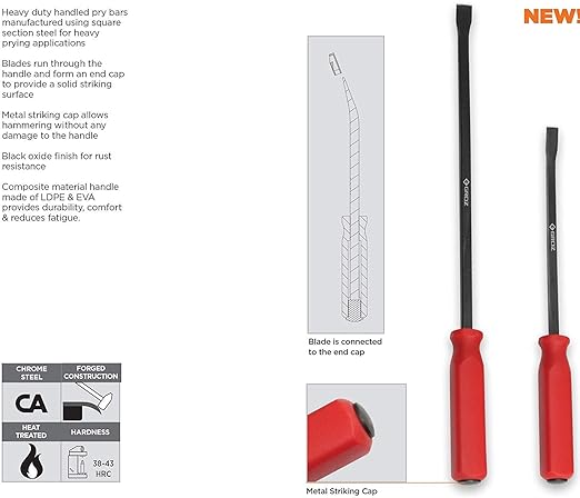 Groz 33124 32" Handled Pry Bar