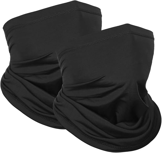 Achiou Cooling Neck Gaiter Face Cover Scarf, UV Protection Mask for Men and Women,Soft Windproof, Hiking Cycling Running