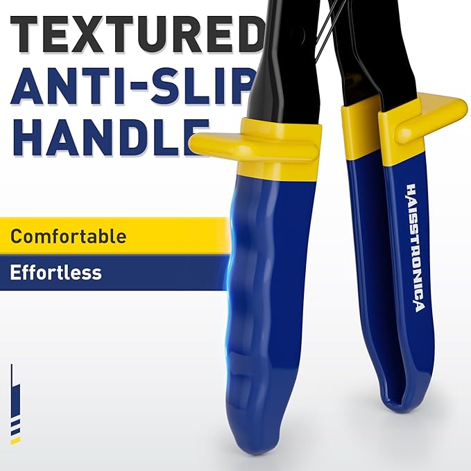 haisstronica Cable Cutters Ratcheting Cable Cutter Heavy Duty Wire Cutters for Copper Aluminum Cable Cutting Up to 500 Kcmil