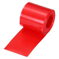 MECCANIXITY Battery Wrap PVC Heat Shrink Tubing 26mm Dia 43mm Flat 10 Feet(3meters) Red Good Insulation for Battery Pack