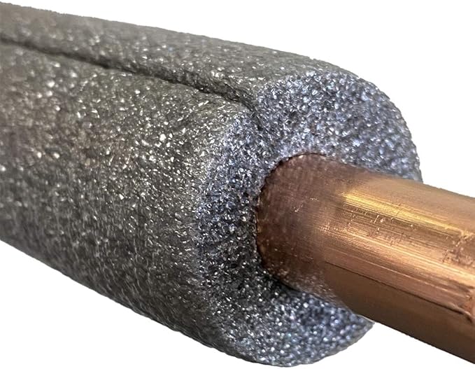 Foam King Insulating Foam Pipe Covers - 12 Pack Choose Size (1/2 inch)