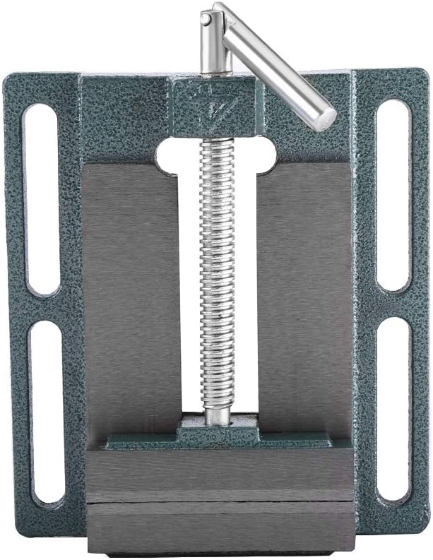 6 Inch Opening Size Drill Press Vice, Heavy Duty Machine Vise Tool for Milling and Drilling