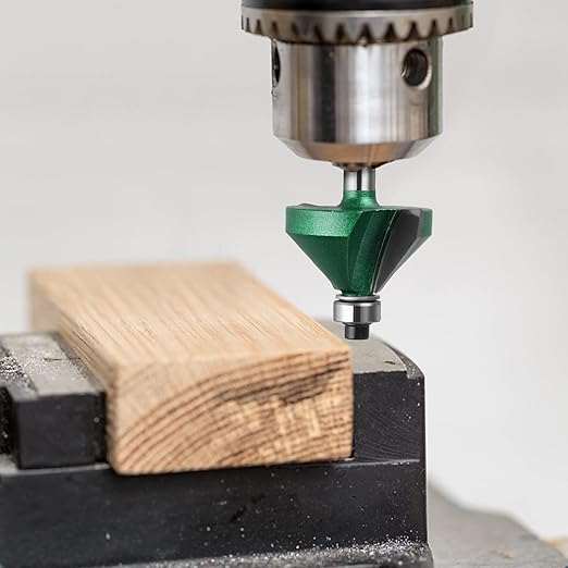 KOWOOD Pro Router Bits Sets of 40 Pieces 1/4 Inch Shank and 1/2 Inch Shank, Professional Woodworking Tools