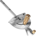 Premium Miter Gauge, 27 Angle Stops for Table Saws, Router Tables, Band Saw and Woodworking Tools (Sliver)