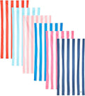 Dock & Bay Beach Towel - Quick Dry, Sand Free - Compact, Lightweight - 100% Recycled - Includes Bag - Set of 6 - Best of The Best, Large (160x90cm, 63x35)