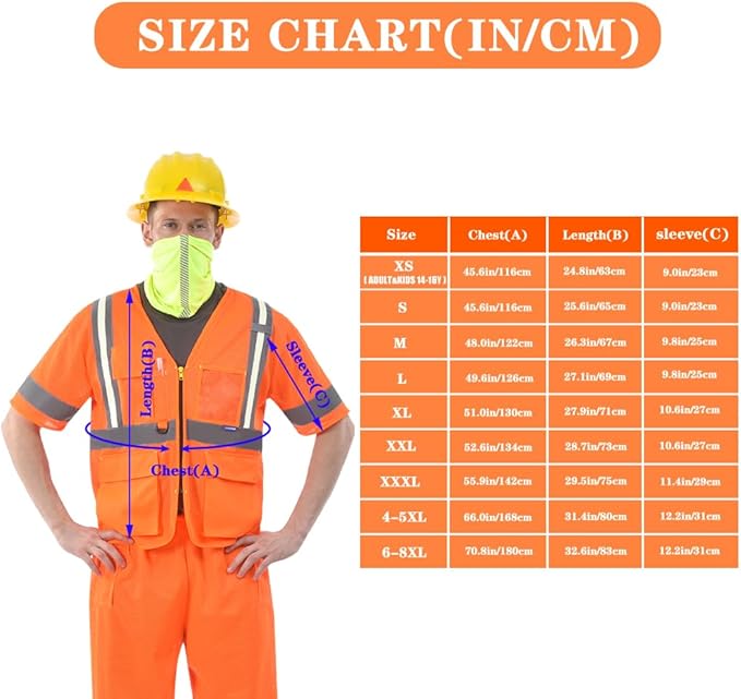 A-SAFETY High visibility Luminous vest Class 3