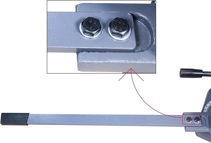 KAKA INDUSTRIAL Universal Bender, Manual Metal Bender, 120 Degree Strip Steel, Flat Steel, Round Steel, Angle Steel Rod Bender, Hot and Cold, 2-3/4-In Bar Bending Machine UB-70