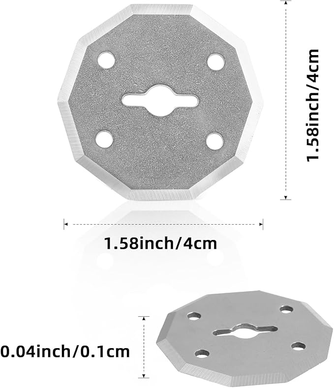PHYSEN 1 Pcs Replacement Rotary Blades Compatible with WORX WX082L 4V ZipSnip Cordless Electric Scissors, WA2300 Blades Fits RC2600K, RC2601, RC2602, WX080L, WX081L