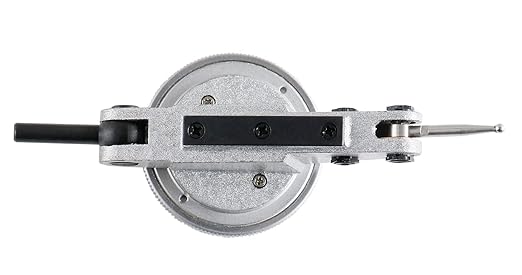 Accusize Industrial Tools 0.060'' by 0.0005'' (Range by Graduation) Horizontal Test Indicator with 1.5'' Dial Diameter, 0511-2001