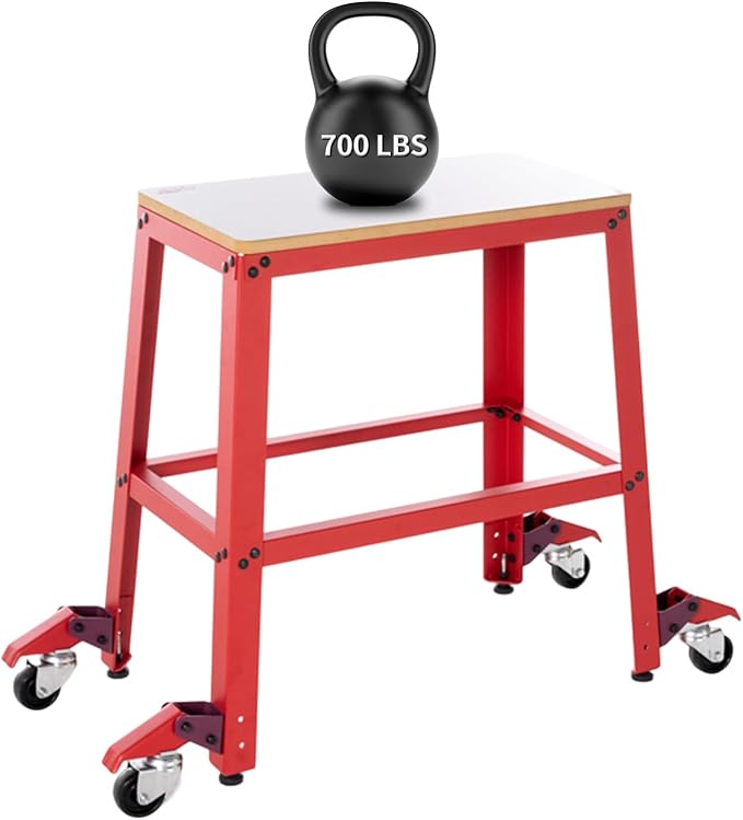 Universal Planer Stand, Drill Press Stands with Wheels, 700 lbs Heavy Loads, Tool Stands for Woodworking and Garage, for Most Scroll Saw Stand, Bench Grinder Stand, Jointer Stand, Bandsaw Stand