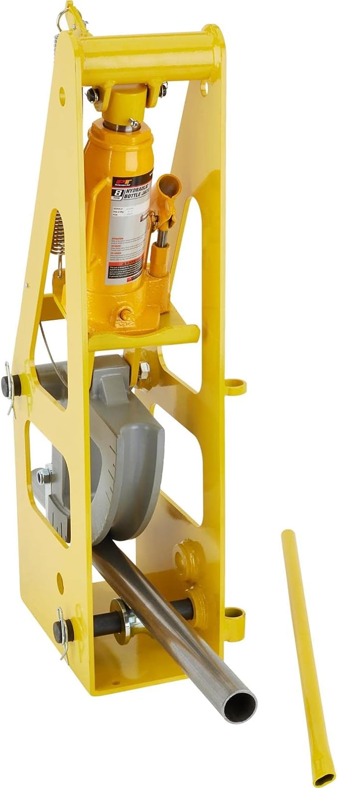 3rd Generation Hydraulic Tubing Bender for Round Tubing, Hydraulic Pipe Bender for Roll Cage Tubing, 1.625 Inch Round Dimple Die