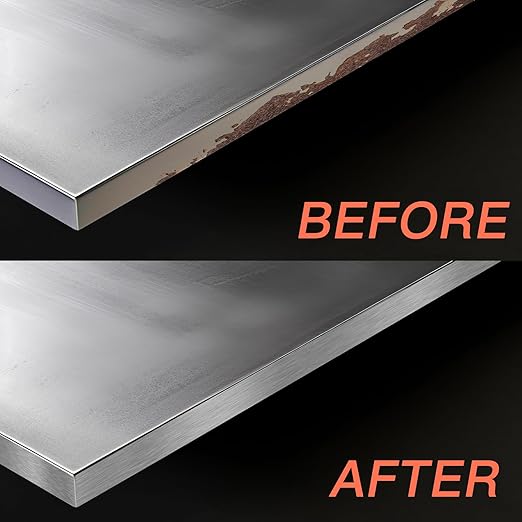 GSCIT Club Silver Edge Banding, 3/4 Inch x 25ft Aluminum Brushed Edge Banding PVC Edge Trim for Cabinet Repair Furniture