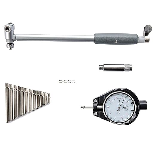 Dial Bore Gauge 2"-6" / 0.001" Engine Hole Cylinder Measurement Gage Inside Micrometer Dial Indicator for Bore Measure Cylinder Tool Kit