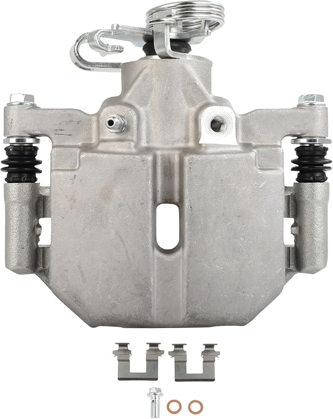 SCITOO 18B5015 Rear Right Disc Brake Caliper w/Bracket Fit For Buick For Lucerne 2006-2011,For Cadillac For DTS 2006-2011, Single Piston