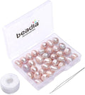 Natural Pearl Beads Rice 9-10mm Purple Freshwater Cultured Loose Gemstone Beads for DIY Jewelry Making 13.8''/Strand HQ