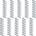 zinc plated steel pipe clamp,Steel Rigid Pipe,Holes Cable U Bracket Pipe Clamp,Electrical Conduit Straps (One Hole, 1/2 inch-100pcs)