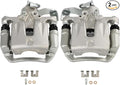 SCITOO 19B6789A 19B6788A Rear Left & Right Disc Brake Calipers w/Bracket Fit For Kia For Soul 2014-2018, Single Piston