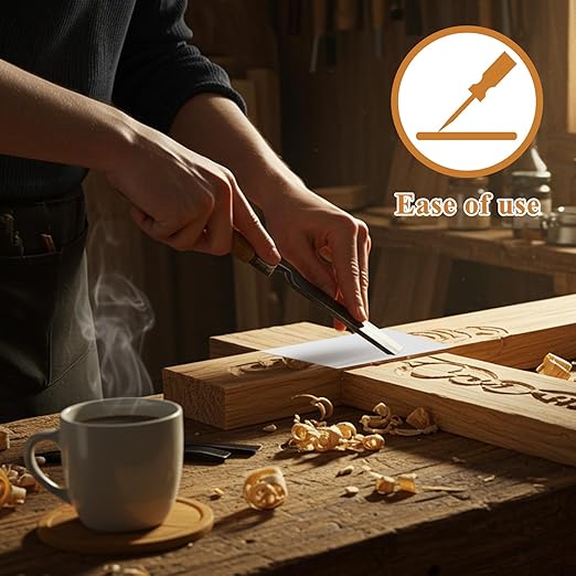 Tondiamo 2 Rolls Scroll Saw Tape for Woodworking Carving 8.5 Inch x 20 Feet Residue-Free Removable Woodworking Template Tape High Temperature Resistance for Mounting Boards Hardwood Woodworkers