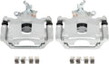 SCITOO 18B5465 18B5464 Rear Left & Right Disc Brake Calipers Assembly w/Bracket For Dodge For Journey 2012-2018