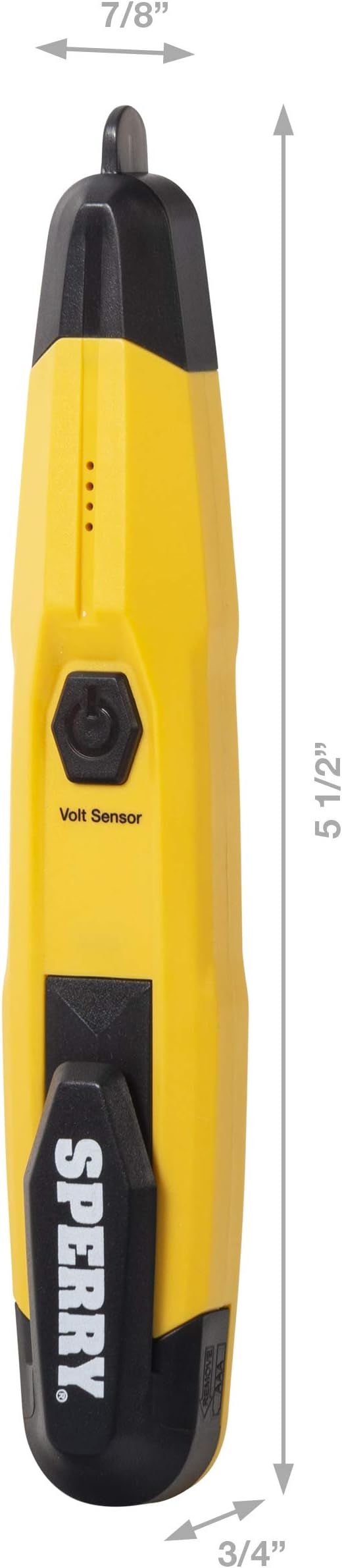 Sperry Instruments STK001 Non-Contact Voltage Tester (VD6504) & GFCI Outlet / Receptacle Tester (GFI6302) Kit, Electrical AC Voltage Detector, Yellow & Black