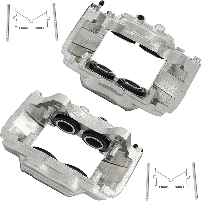 cciyu Front Left & Right Brake Calipers Assembly 192713 192712 2003-2005 For Toyota For 4Runner,2001-2007 For Toyota For Sequoia,2000-2006 For Toyota For Tundra
