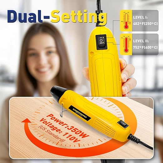 haisstronica 560 PCS All in One Set with Solder Seal Wire Connectors,3:1 Heat Shrink Tubing and Heat Gun,Solder Sticks Wire Terminals Electrical Connectors for Automotive, Marine, Trailer Wiring