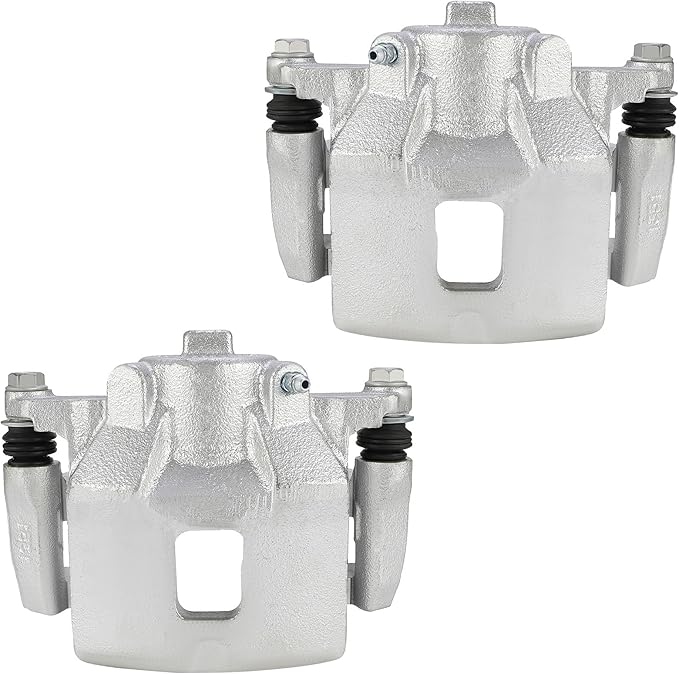 SCITOO Front Left+Right Brake Calipers With Bracket 18B4881 18B4880 Compatible For Chevrolet Cobalt 2005-2010 For Pontiac G5 2007-2009 For Pontiac Pursuit 2005-2006