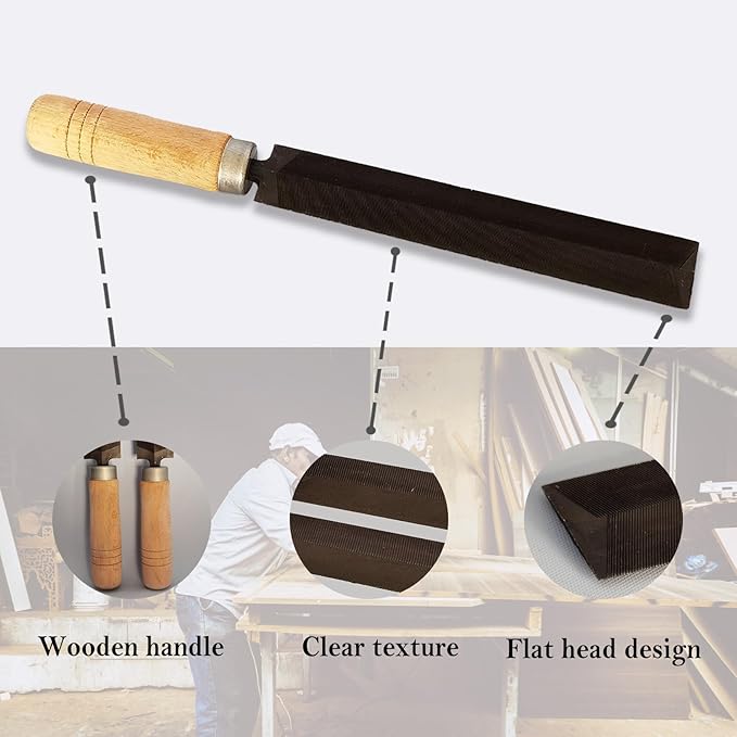 Metal File, Diamond Rhombic File as Efficient File Tools, Keep Pruning Saws, Knives, Axes Sharp, Multifunctional Sharpener, File, Tooth Saw Grinding Tool