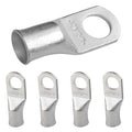 SELTERM Heavy Duty Tinned Copper Lugs, 2/0 Awg, 1/2 Inch Ring Terminal, 5-Pack, Marine Grade