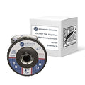 Benchmark Abrasives 4.5" x 7/8" Premium High Density Jumbo Zirconia Type 29 Flap Discs 4 1/2 for Angle Grinder, Sanding Discs, Finishing - Grinding Wheels 4 1/2 Inch (10 Pack) - 80 Grit